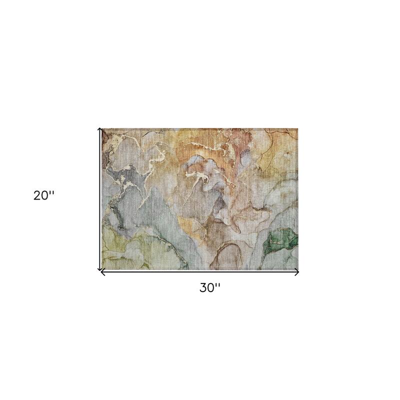 Galu Artistic Abstract Weather Resistant Modern Chic Outdoor Rug