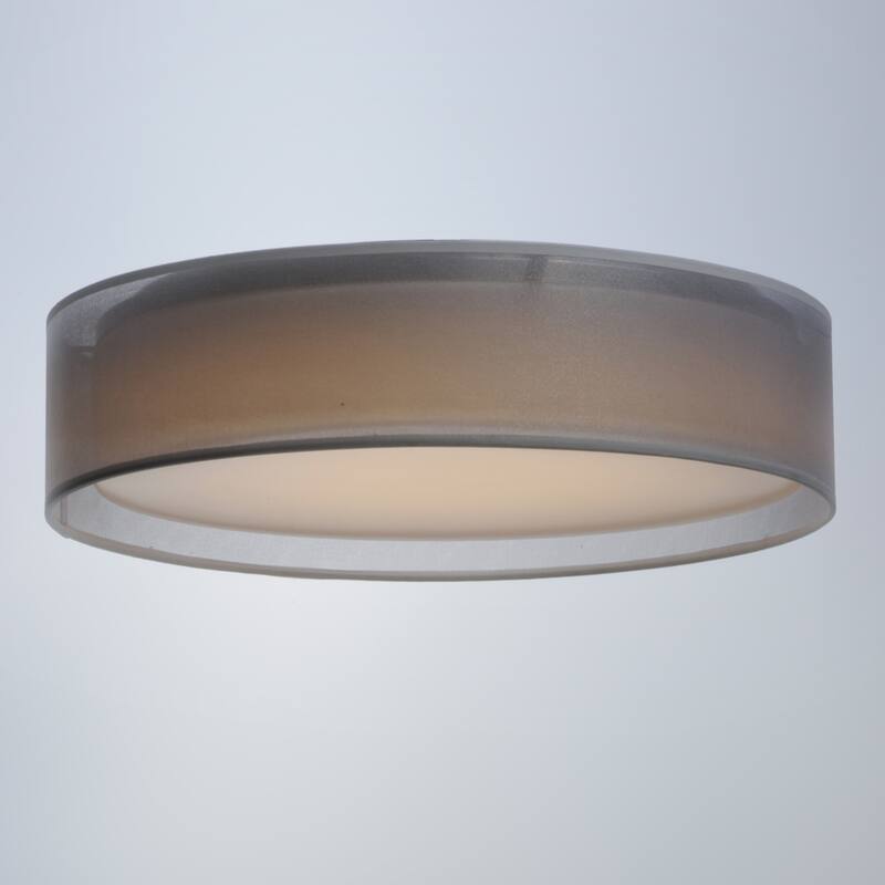 Maxim Prime 20" LED Flush Mount Drum Ceiling Fixture