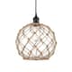 Option Oil Rubbed Bronze / Clear Glass / Brown Rope