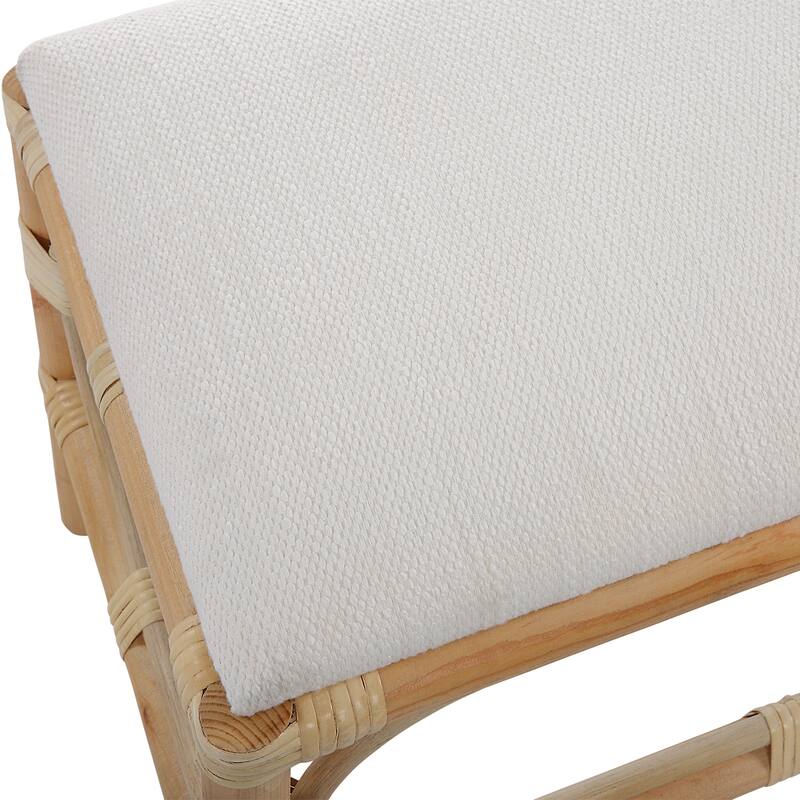 Uttermost Laguna Small Striped Bench
