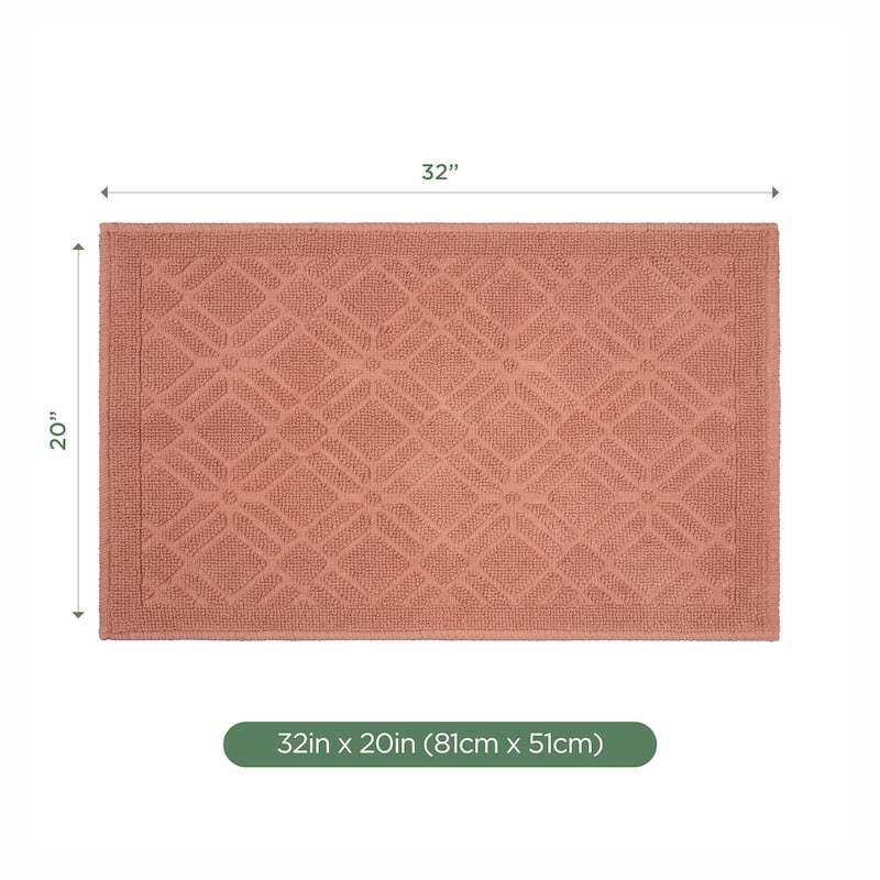 Martex Restore Geo 100% Cotton Bath Rug