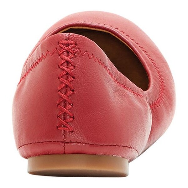 red lucky brand flats