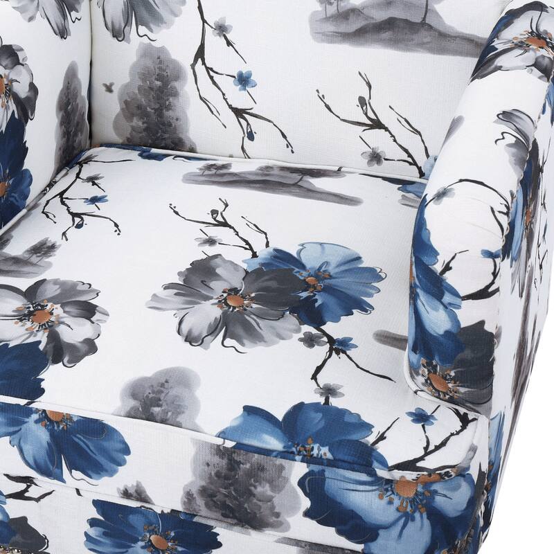 Boaz Floral Fabric Club Armchair by Christopher Knight Home On Sale