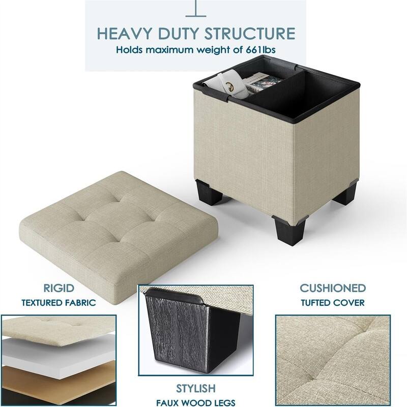 Storage Bin, 15-In Square