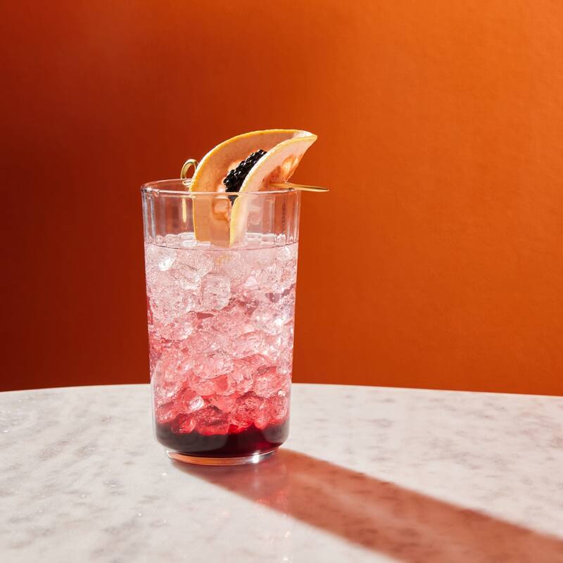 Libbey Paneled Tumbler Drinking Glasses, 17 ounce, Set of 6 - Set of 6