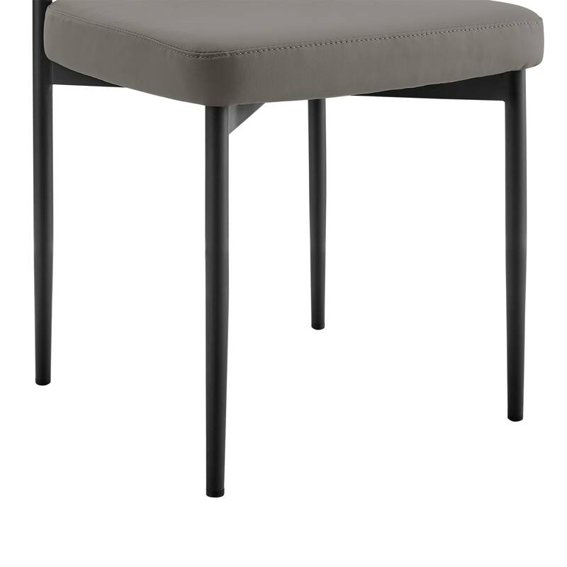 Shannon Upholstered Curved Back Barrel Kitchen Dining Chairs - Set of 2