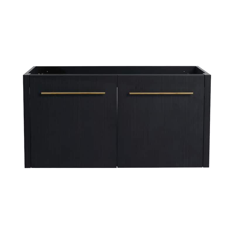 36 Inch Wall-mounted Bathroom Vanity (Only the Cabinet Body, No Top Sink)