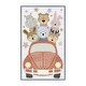 preview thumbnail 2 of 2, Ginza Six Washable Safari Ride Day Trip Kids Rug Rectangle 2' x 3'