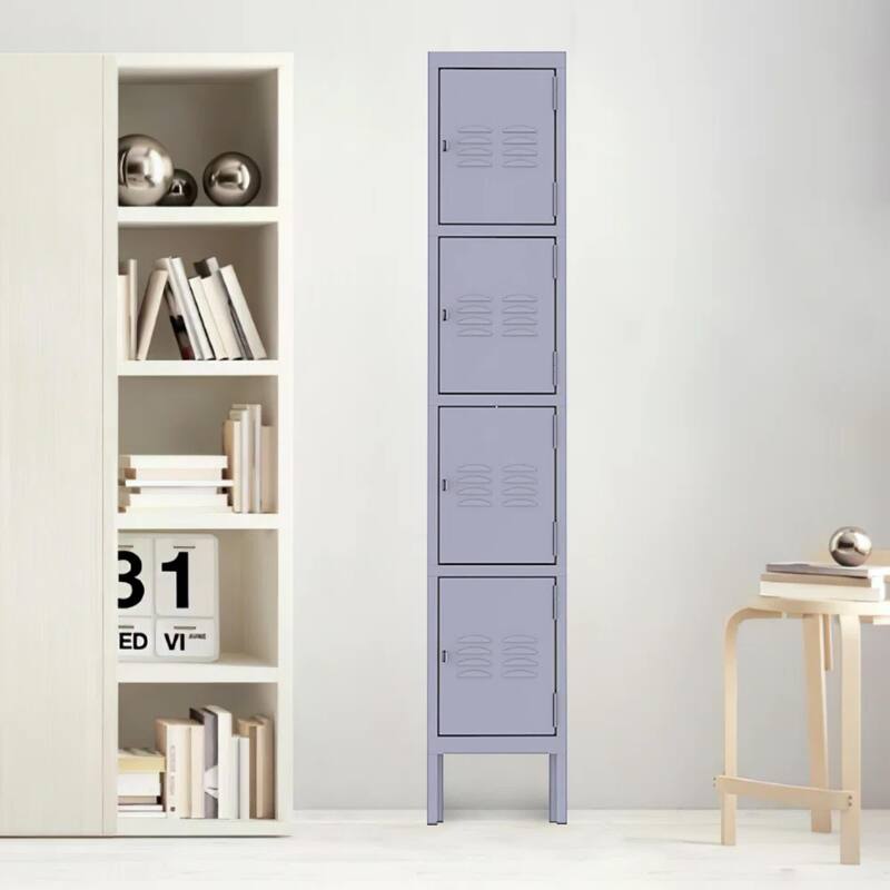 Metal Locker 4 Doors - N/A