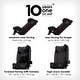 preview thumbnail 5 of 6, Diono Radian 3RXT Slim Fit Steel Core 4 in 1 Convertible Car Seat, Gray Slate - 28.10