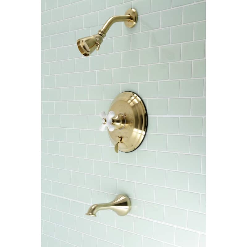 Restoration Tub and Shower Faucet