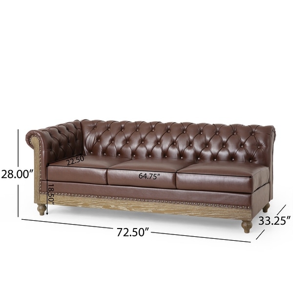 Christopher knight chesterfield clearance sofa