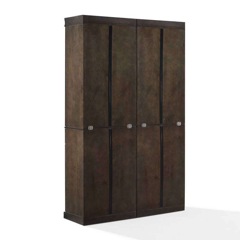 Crosley Stanton 2-Piece Kitchen Storage Pantry Cabinet Set