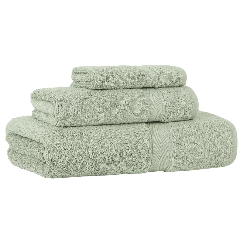 Authentic Hotel and Spa Turkish Cotton 3-piece Towel Set