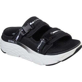 skechers women's max cushioning obvi slide sandal