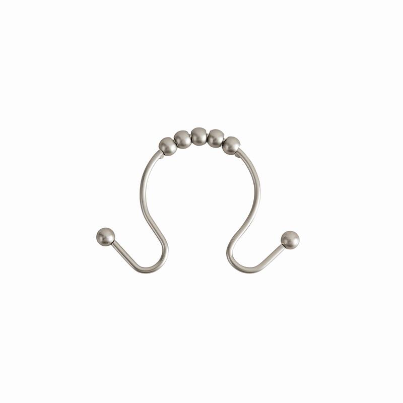Truly Calm Roller Ball Metal Hooks - Set of 12 - Iron