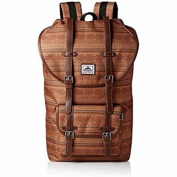 Shop Steve Madden New Tobacco Brown One Size Aztec Print Utility Backpack Overstock 20108991