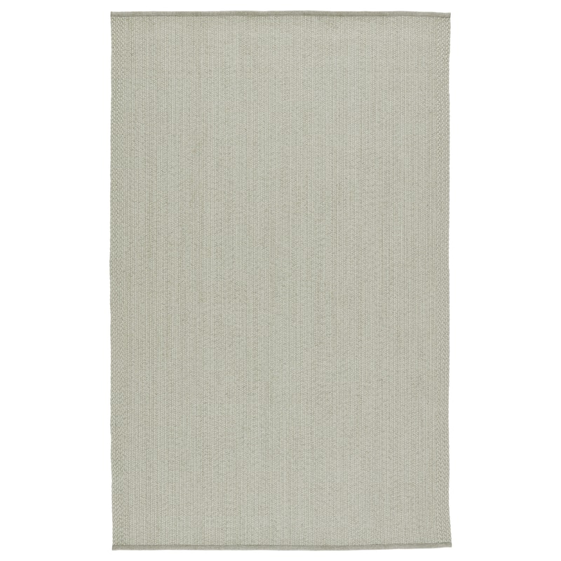 Gravis Indoor/ Outdoor Solid Area Rug - 5'X8' - Light Gray