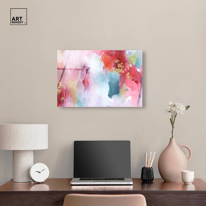 Rolling in Love Acrylic by Art Remedy, Ready to Hang