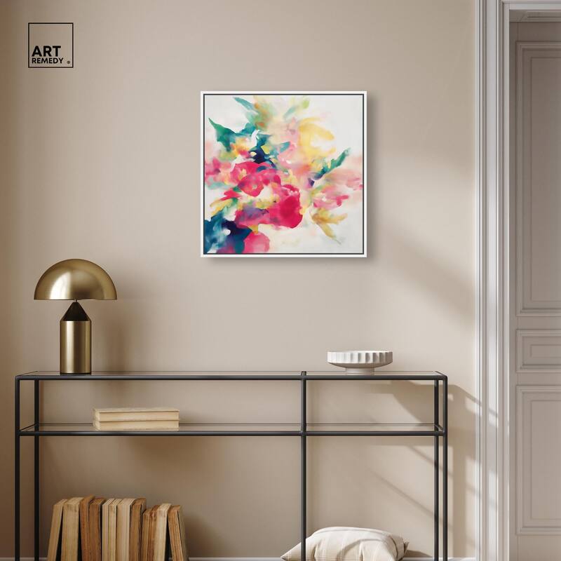 Essence of a Flower II Canvas by Art Remedy