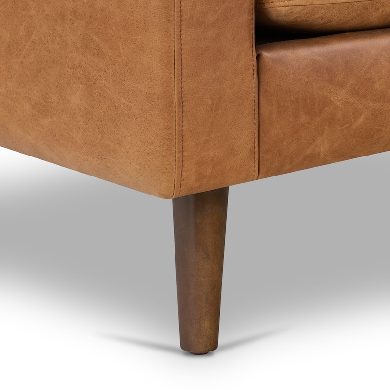 Poly and Bark Napa Lounge Chair - Genuine Italian Leather