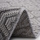 preview thumbnail 14 of 12, LOOM & LUXE Collection 2X8 Geometric Indoor/Outdoor Area Rug - 96" D x 26" W x 0.28" H