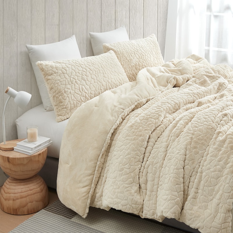 Prairie Ice - Coma Inducer® Oversized Comforter Set - Ivory Taupe