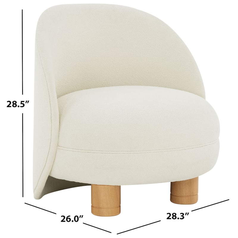SAFAVIEH Couture Gracelyn Accent Chair (Fully Assembled) - 28"W x 26"D x 29"H