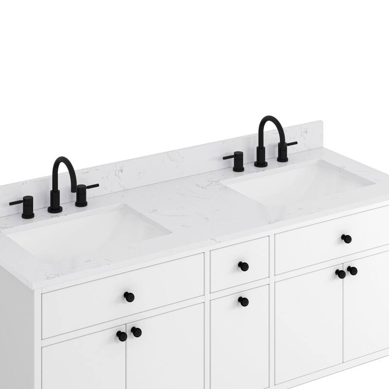 Avanity PAISLEY-VS60 Paisley 60" Free Standing Double Basin Vanity Set