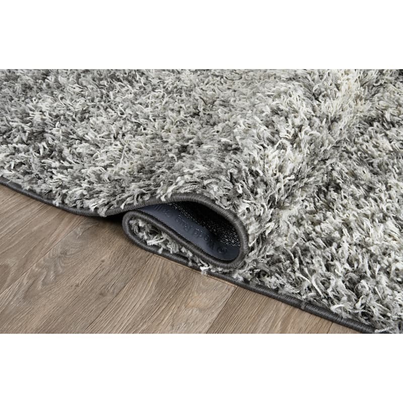 World Rug Gallery Contemporary Ombre Soft Plush Shag Area Rug
