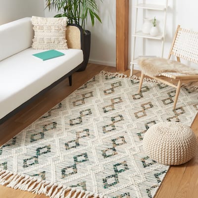 SAFAVIEH Handmade Natura Liss Boho Jute & Wool Braided