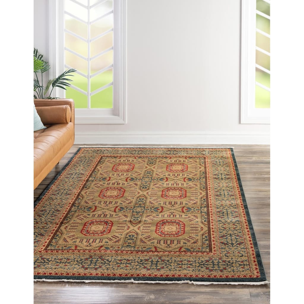 Traditional Cassia Collection Area Rug