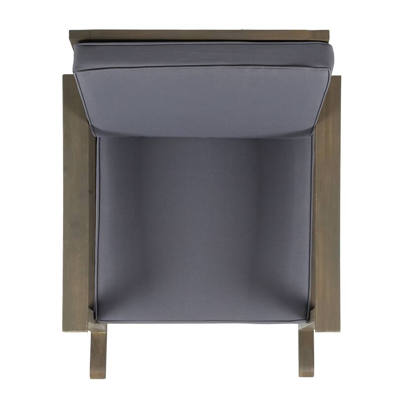 Candel Outdoor Acacia Wood Rocking Chair by Christopher Knight Home