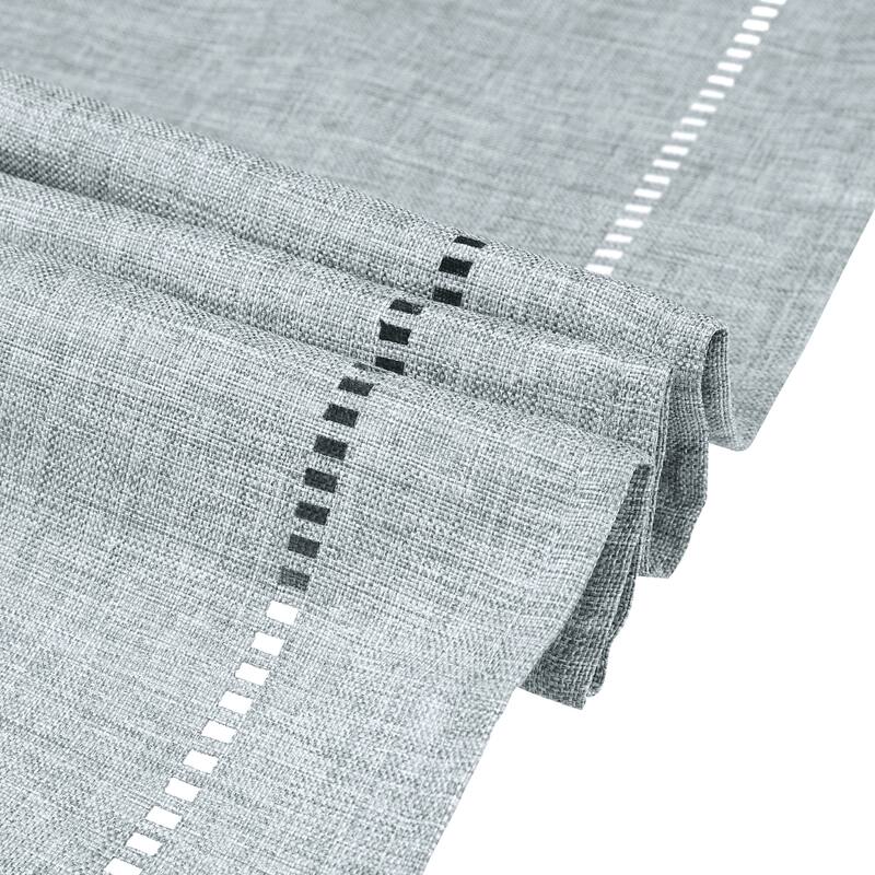 1 Pack Linen Table Runner, Farmhouse Tabletop Collection Table Runners - 12x71 Inch