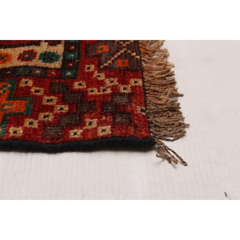 ECARPETGALLERY Hand-knotted Melis Red Wool Rug - 4'11 x 7'11
