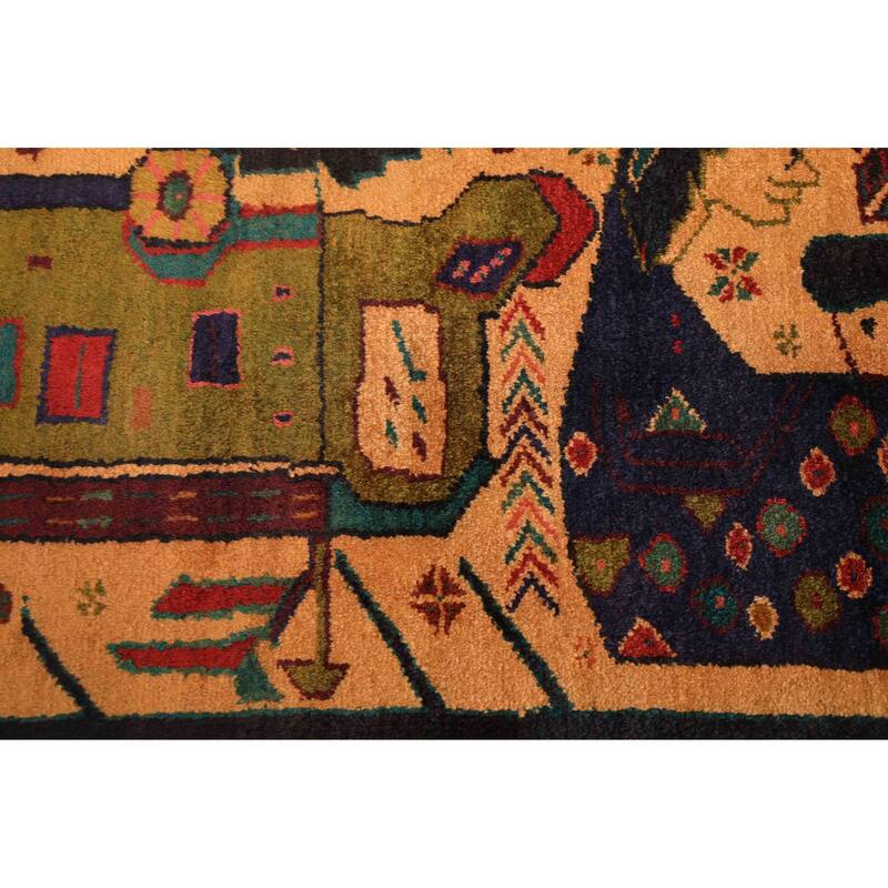 ECARPETGALLERY Hand-knotted Teimani Beige Wool Rug - 3'9 x 7'0