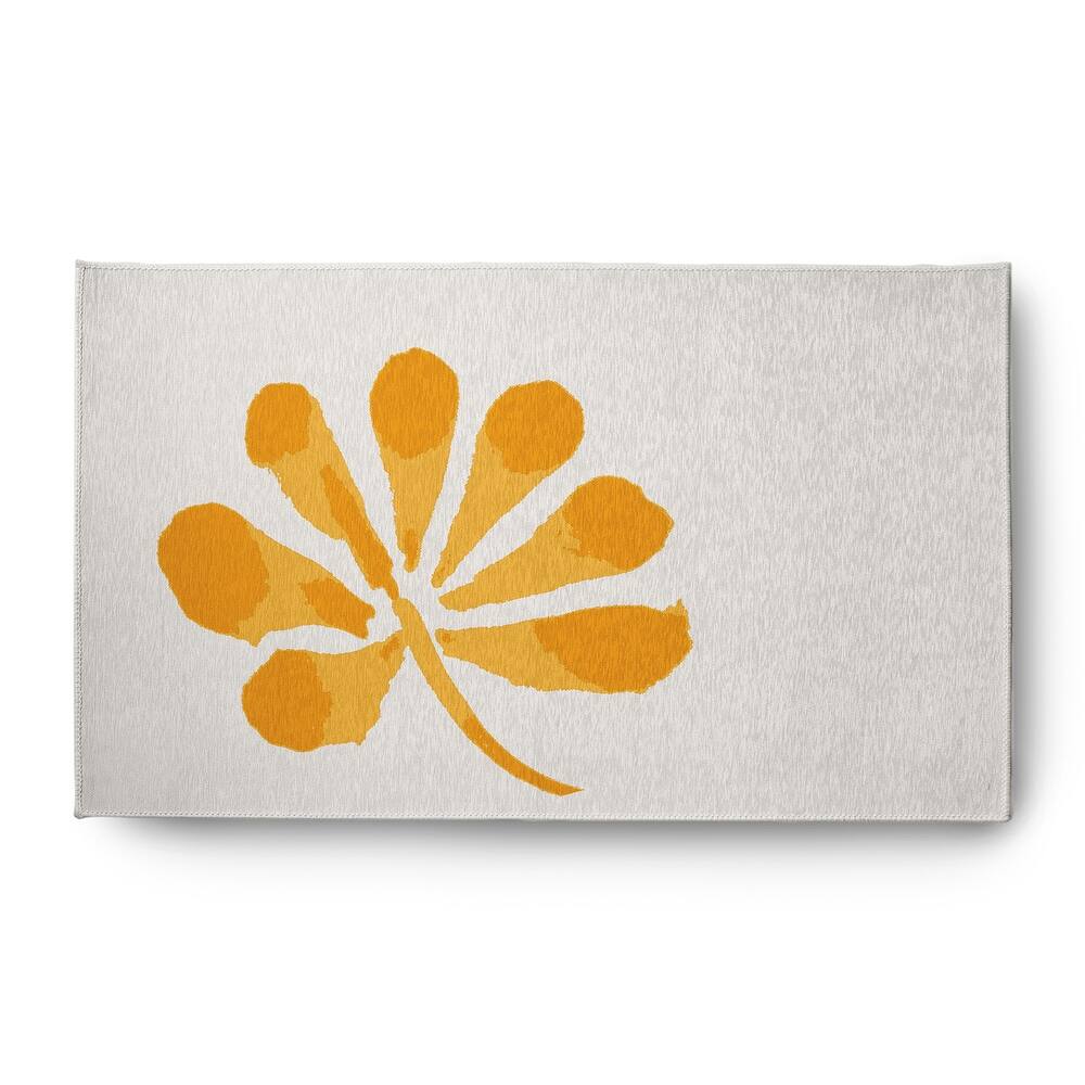 Petals Spring Chenille Indoor/Outdoor Rug