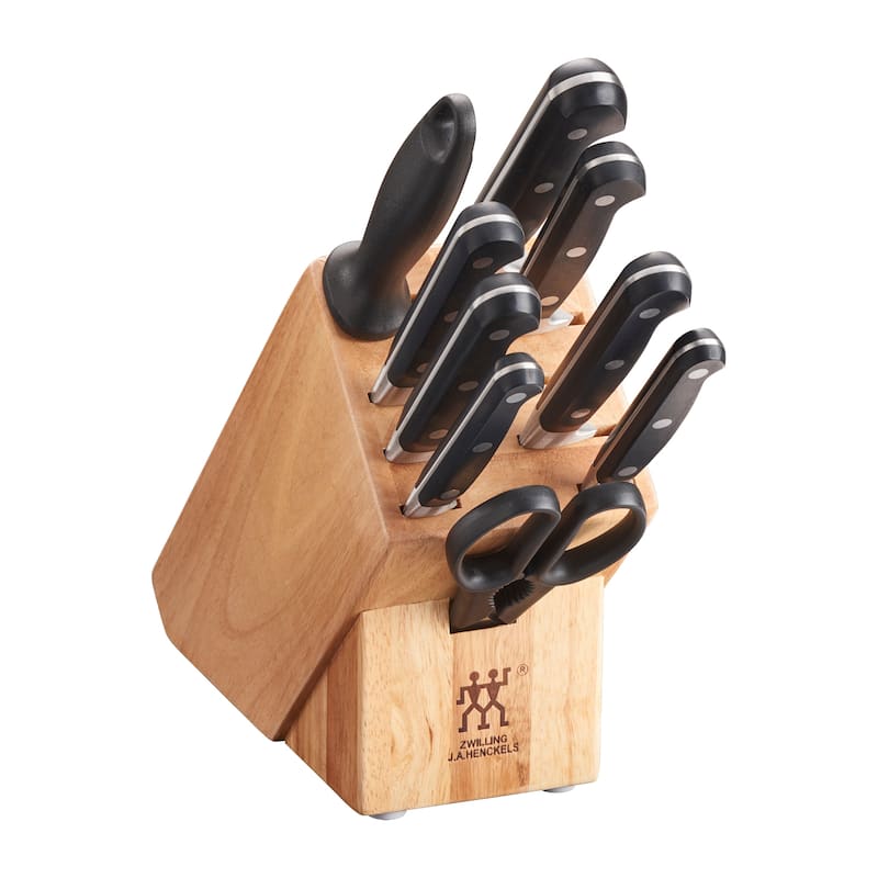 ZWILLING Professional "S" 10-pc Knife Block Set - Black