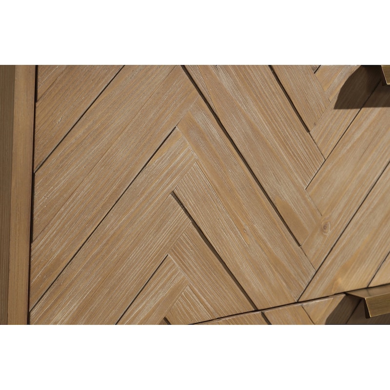 Ari Bath Carlsbad 42" Floating Bathroom Vanity Weathered Fir