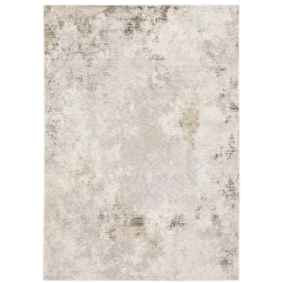 Style Haven Nelson Muted Abstract Ivory/ Beige Indoor Area Rug