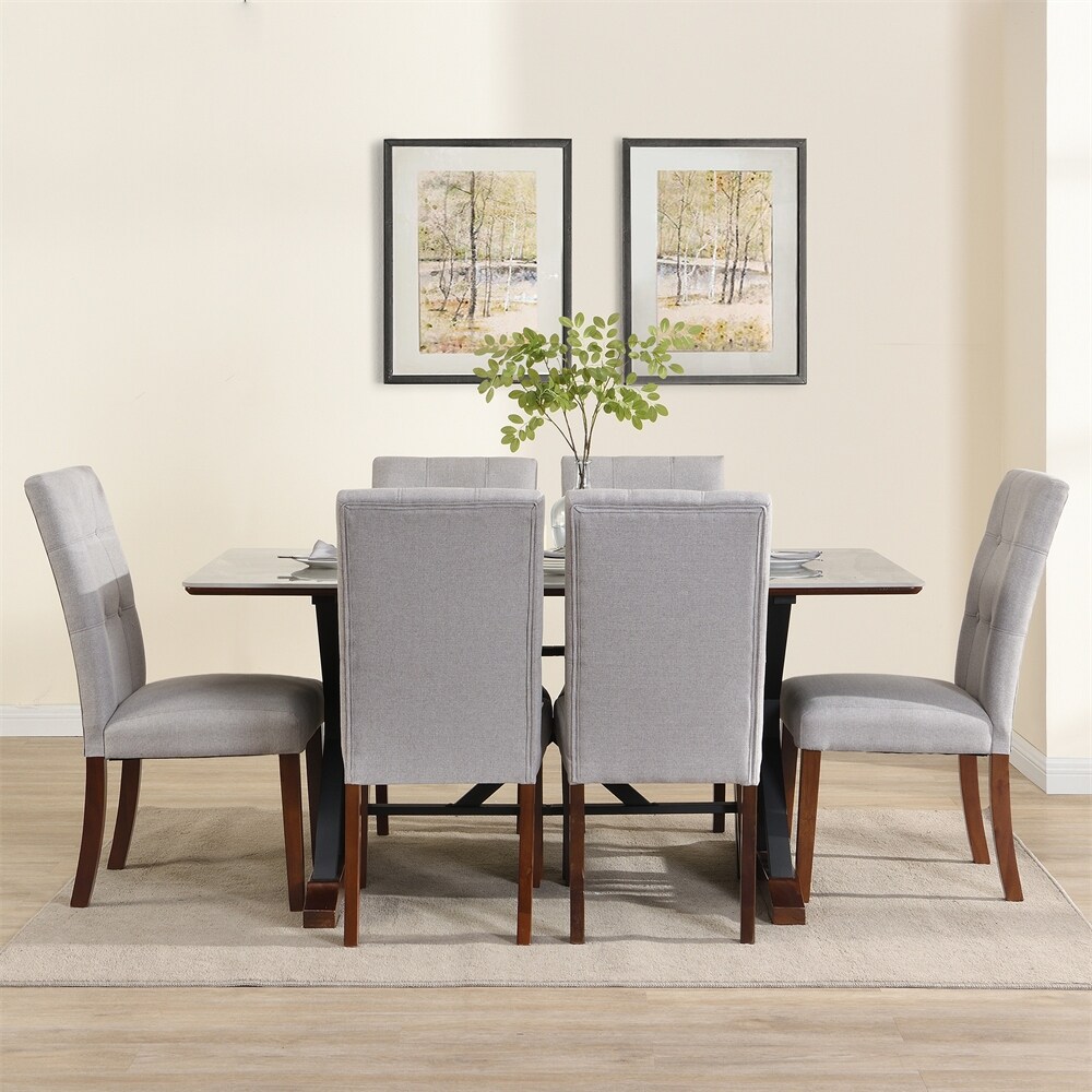 Melstone 7 sales piece dining set