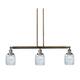 Option Brushed Brass / Thick Clear Halophane