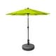 preview thumbnail 28 of 26, 9' Solar Lighted Patio Umbrella with Bronze Base