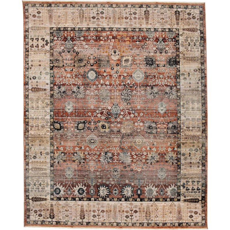Karastan Grasole Ornamental Area Rug - 10' x 14' - Blue - Runner/Rectangle