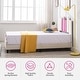 preview thumbnail 6 of 9, Mixoy Kids Bed Frames,Upholstered Platform Bed Frame for Children with Headboard,Toddler Bed For Teens
