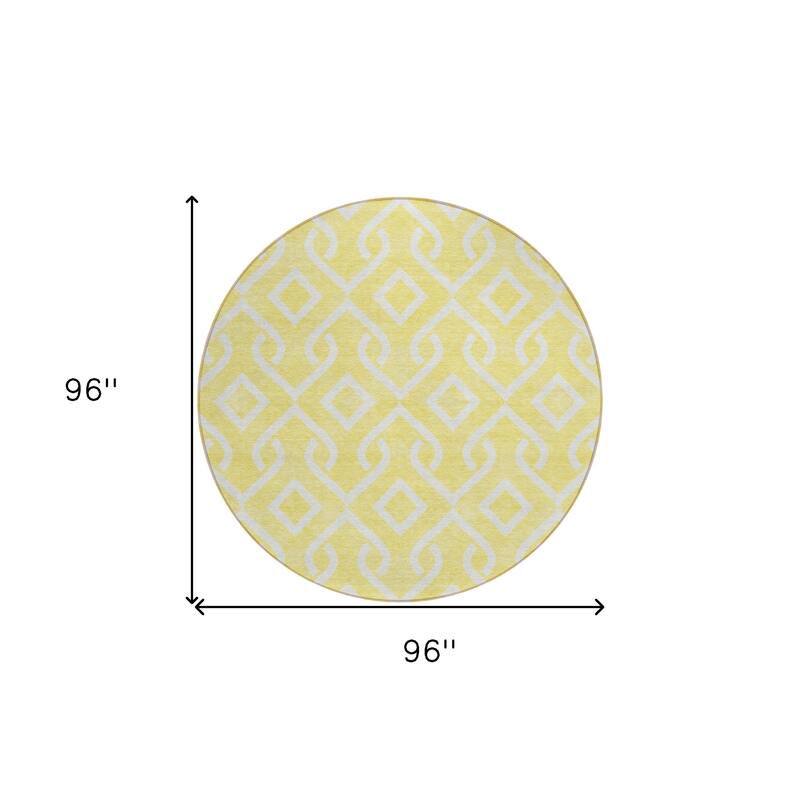 HomeRoots Geometric Transitional Rectangle Outdoor Rug