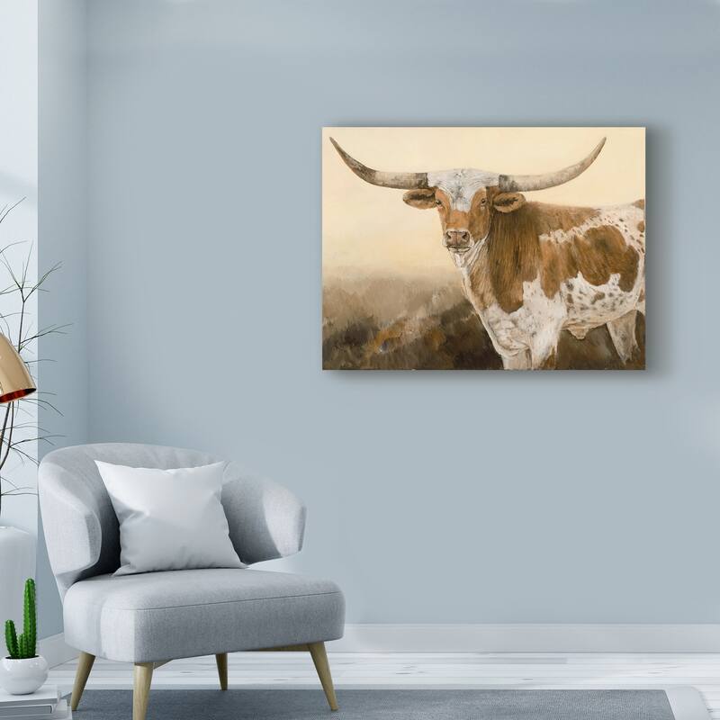 Kathy Winkler 'Long Ago And Far Away' Canvas Art