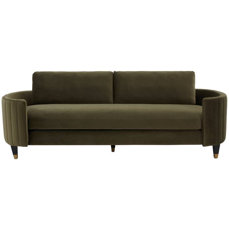 SAFAVIEH Home Winford Velvet Sofa - 91"W x 33"D x 26"H