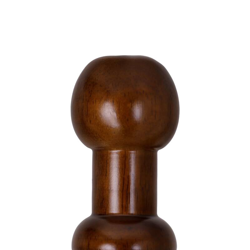 Solid Wood Coat Rack Freestanding Coat Tree Stand with 4 Creative Antler Hooks - 72"H x 15.7"W