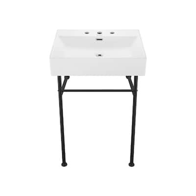 Swiss Madison SM-CS771-3 Claire 23-5/8" Rectangular Ceramic Console